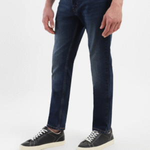 Men's 511 Navy Blue Slim Fit Mid Rise Jeans